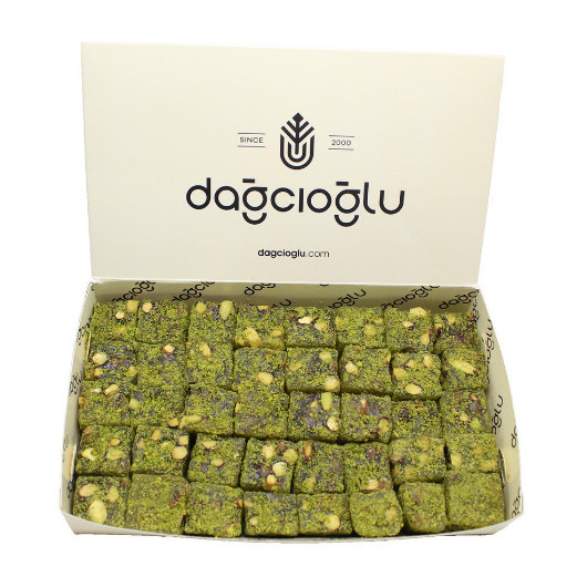 Pistachio Square Turkish Delight