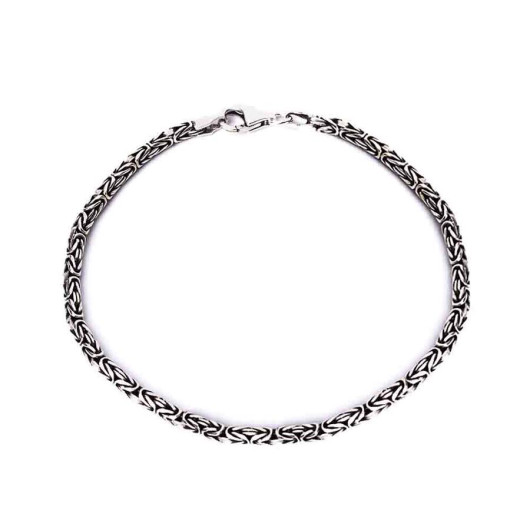 925 Sterling Silver 4.5Mm Men's King Chain Bracelet