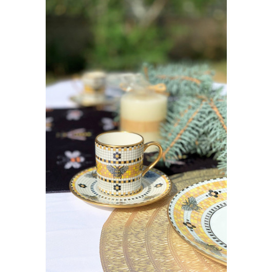 Bee Series Gift Packed Set Of 2 Cups