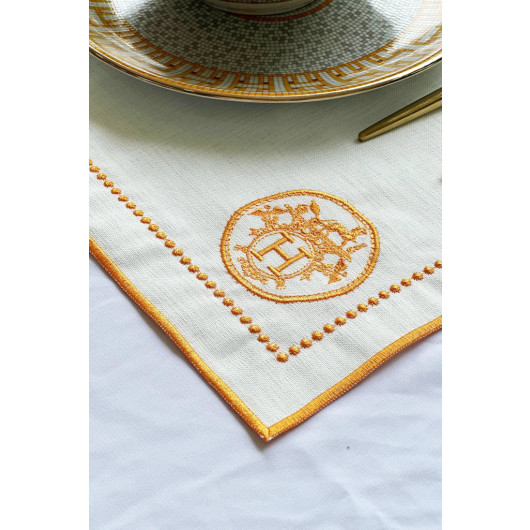 Mosaic Orange Placemat