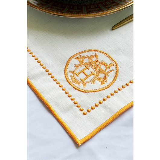 Mosaic Orange Placemat