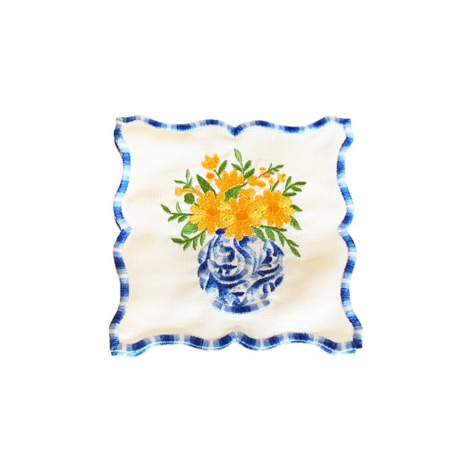 Daisy Cocktail Napkin Set Of 4