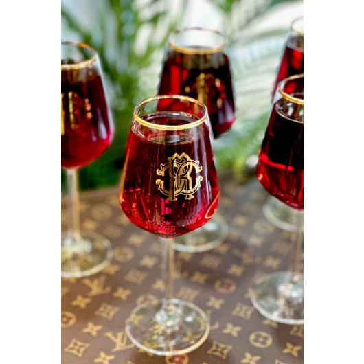 Rc Series Gold Set Of 6 Glasses