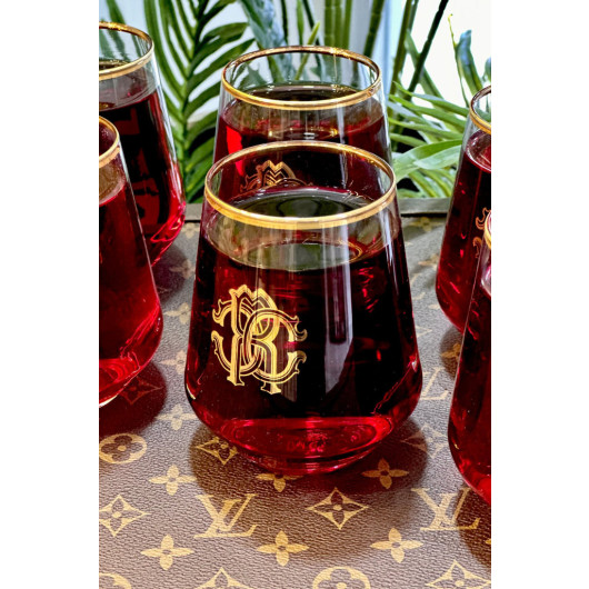 Rc Series Gold 6-Piece Water Glass