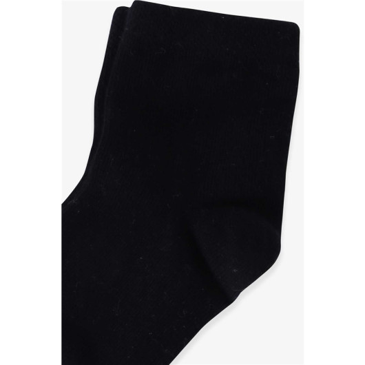 Boys Socks Black (3-14 Years)