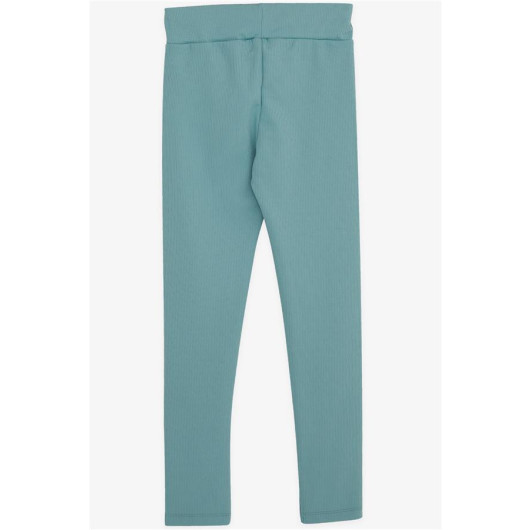 Girls Tights Basic Mint Green (9-14 Years)