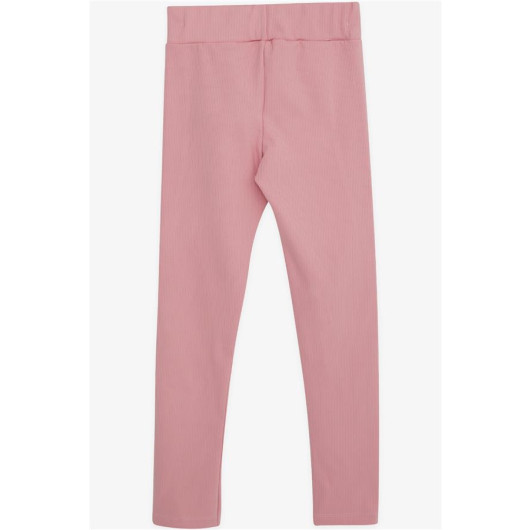 Girl's Tights Basic Pink (9-14 Years)