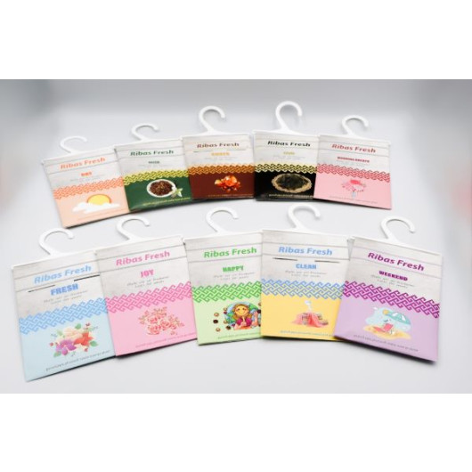 Ribas Fresher 12 Different Scents Multi-Purpose Air Freshener Bag