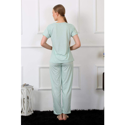 Women Short Sleeve Pajama Set