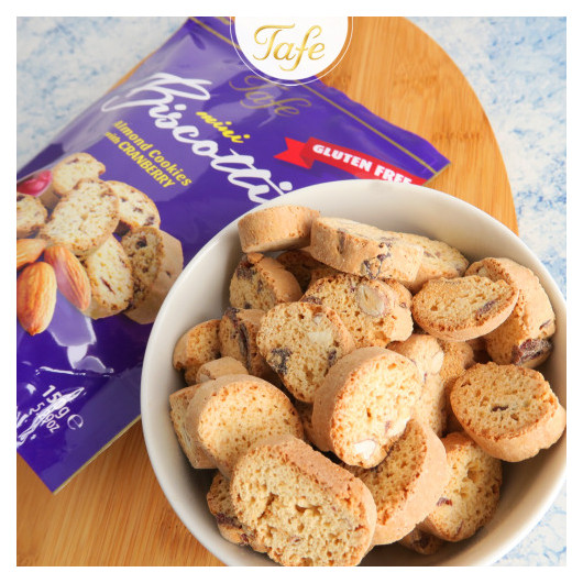 Tafe Gluten Free Blueberry Healthy Biscuits 150G