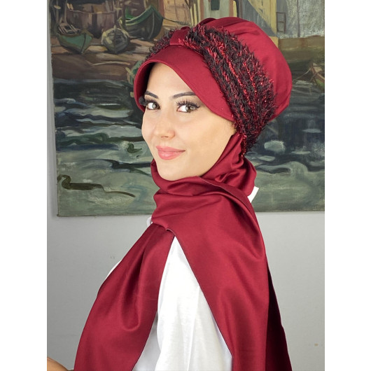 Single Piece Hat Shawl