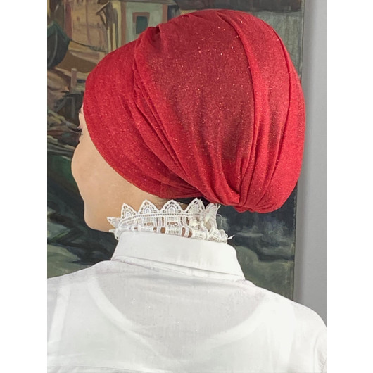 Trend Red Cross Shawl