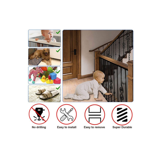 Balcony And Stair Railing Net For Children And Pets