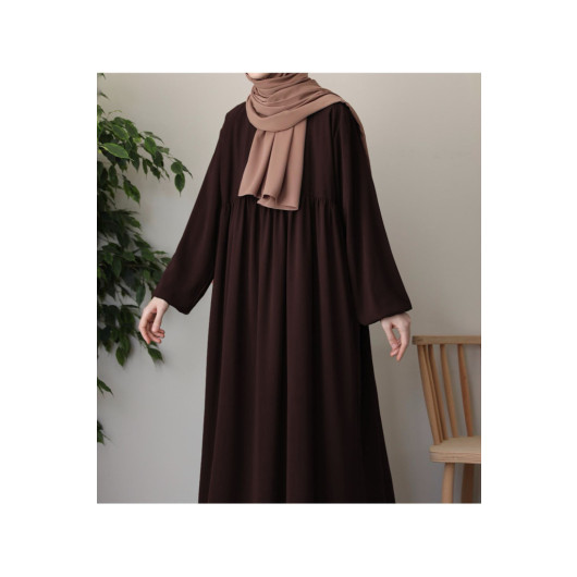 Robe Dress Brown Women 2