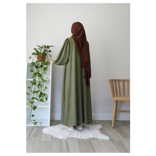 Pearl Dress Green Women 1 Size