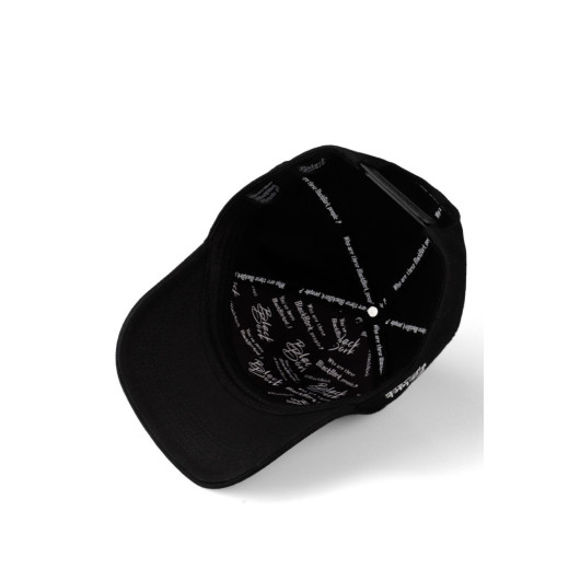 Unisex Black Hat With Number 7 Code Logo