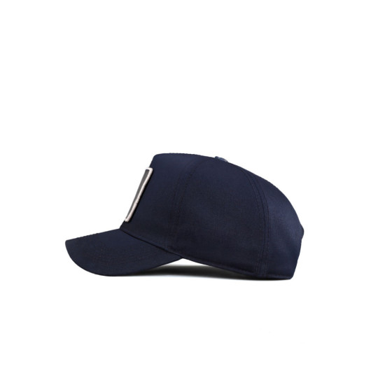 Baseball Wolf Code Logo Unisex Navy Blue Hat