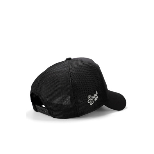 V1 Trucker Lion Code Logo Unisex Black Hat