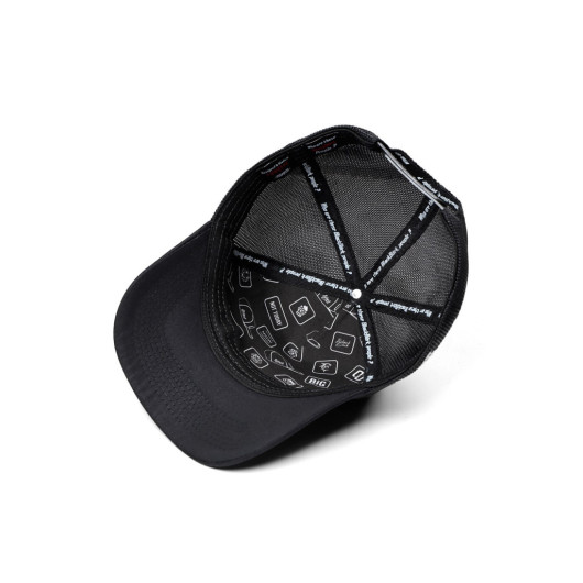 Trucker At Code Logo Unisex Black Hat