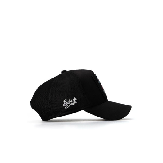 Trucker Footballer Code Logo Unisex Black Hat