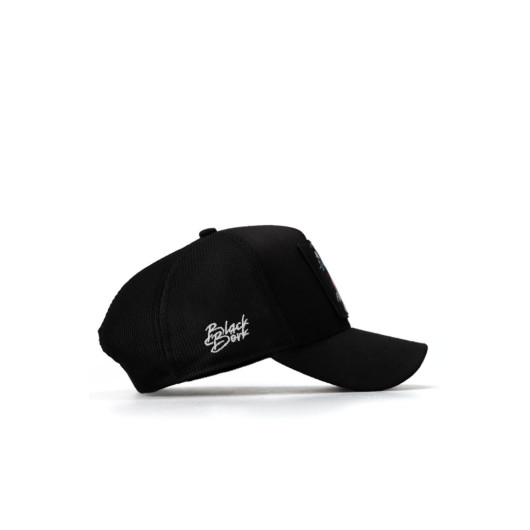 Trucker Panther Code Logo Unisex Black Hat