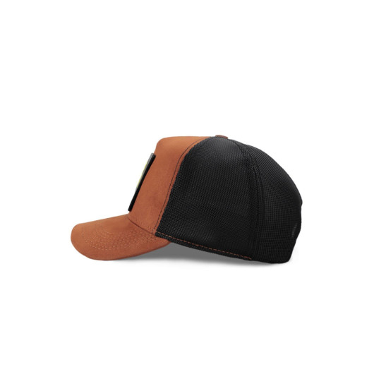 Unisex Camel Black Hat With Street Fighter Logo