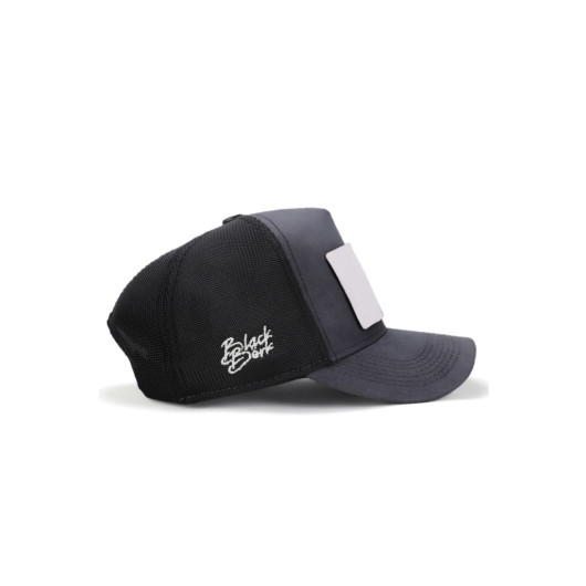 Back To The Future Code Logo Unisex Anthracite Black Hat