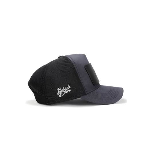 Mr President Code Logo Unisex Anthracite Black Hat