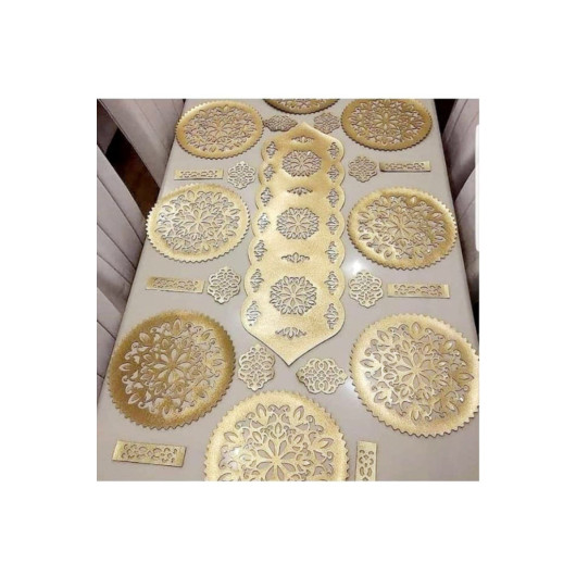 Decorative Long Lasting Easy Clean Stylish Gold