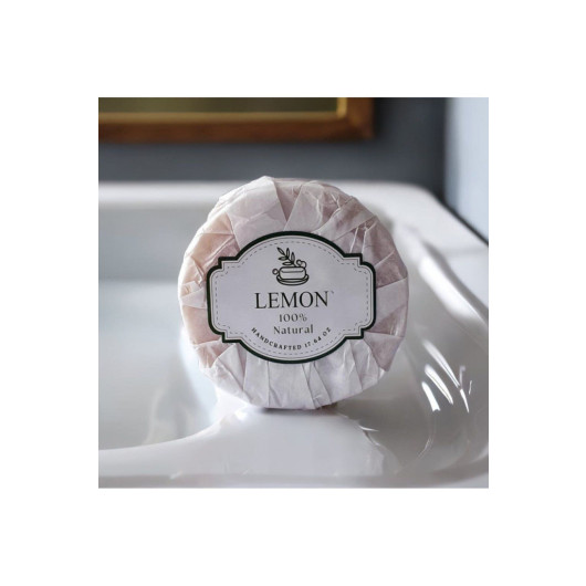 Refreshing Natural Lemon Soap 100 G Cold Press