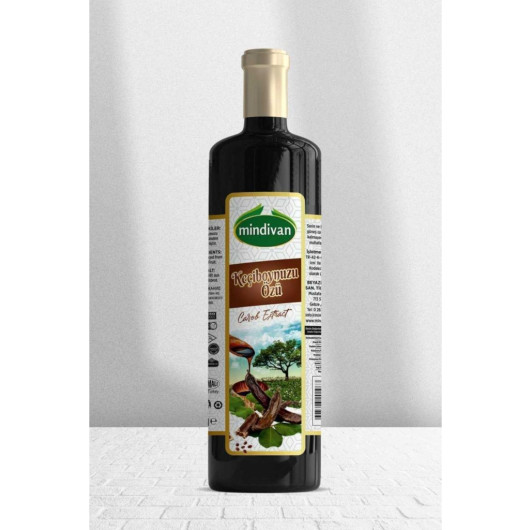 Carob Molasses Carob Extract 700 Gr Cold Pressed