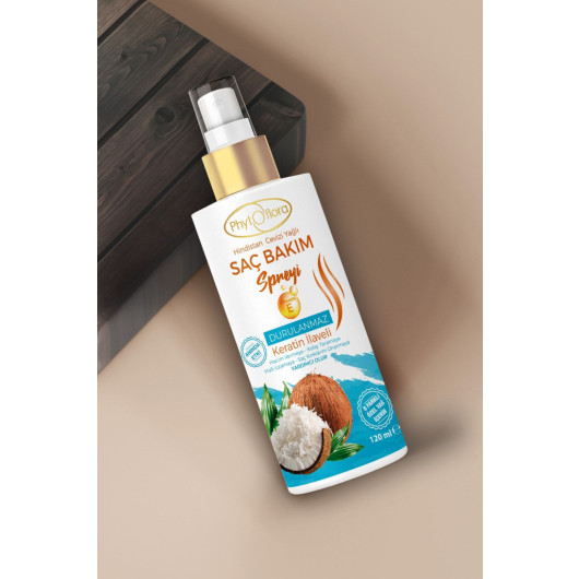 Coconut Oil And Hair Care Spray For Damaged Dry Hair