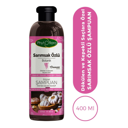 Special Garlic Extract Herbal Shampoo For Oily Falling And Dandruff Hair