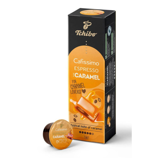 Espresso Caramel 2X10 Capsule Coffee Tchibo Cup