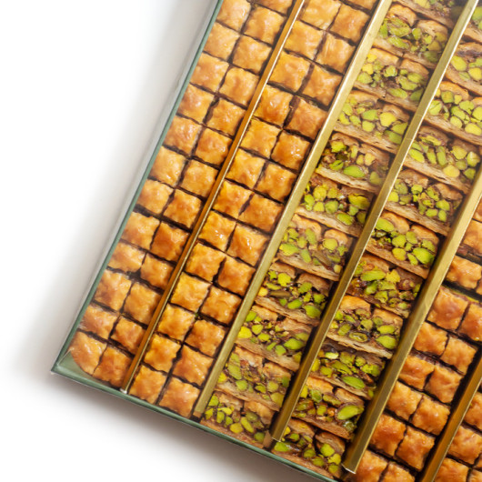 Baklawati Pistachio Bird Tongue Baklava 400 G