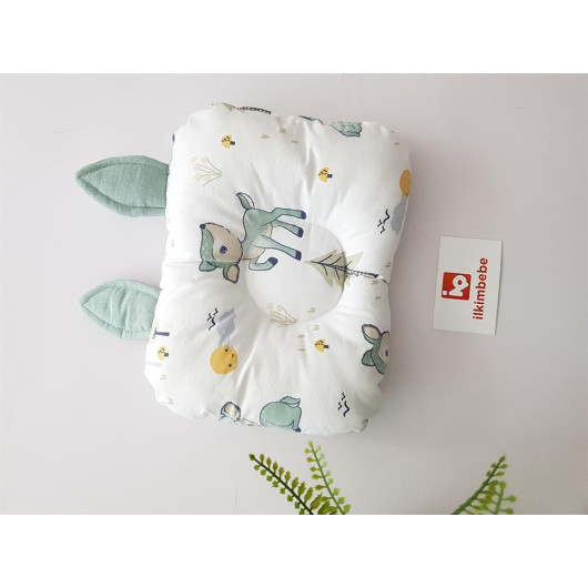 Tree Ceylan Muslin Baby Blanket And Pillow With Ears