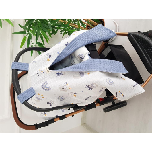 Cloudy Double Layer Stroller Cover Stroller Cushion