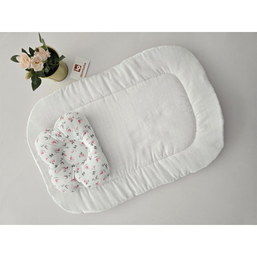 Flower Padded 3 Piece Diaper Set