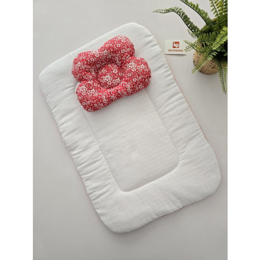 Flower Padded 3 Piece Diaper Set