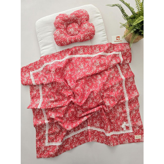 Flower Padded 3 Piece Diaper Set