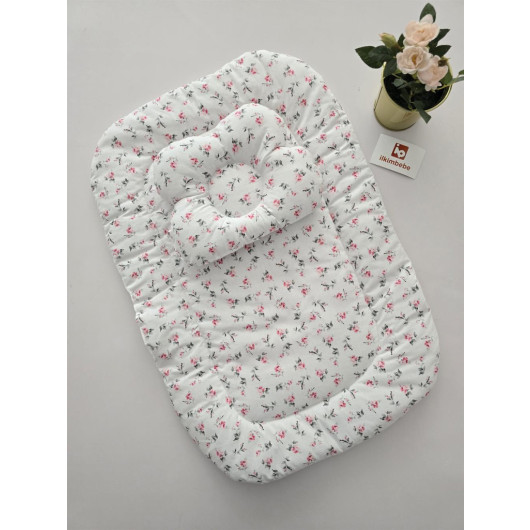 Flower Padded 3 Piece Diaper Set