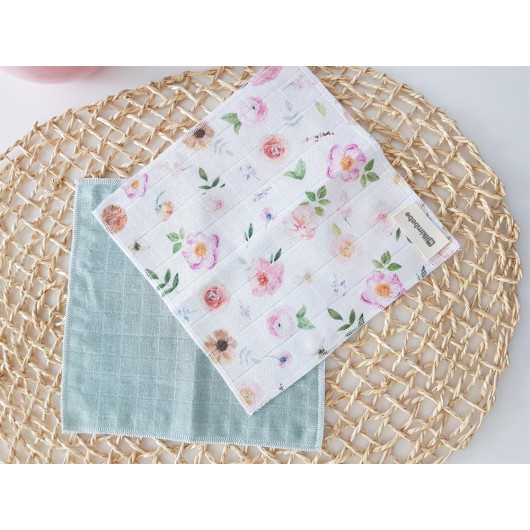 7 Piece Floral Newborn Baby Boys Wipes Set