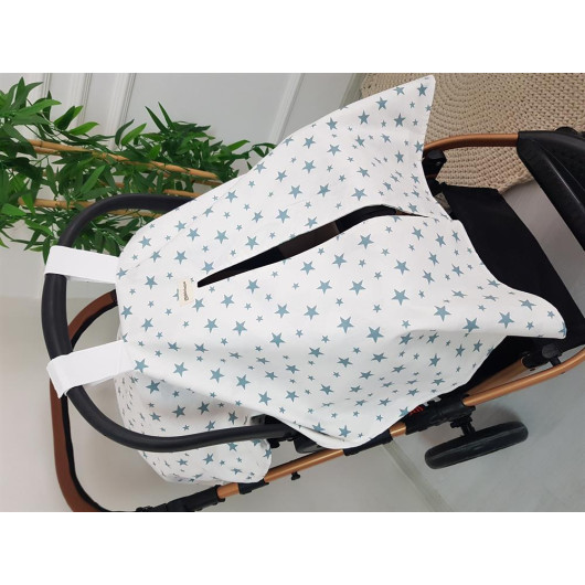 Geometric Starry Stroller Cover