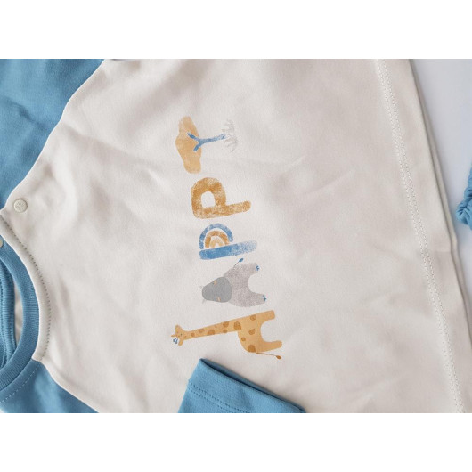 Newborn Baby Boys Safari 2 Piece Outfit Set