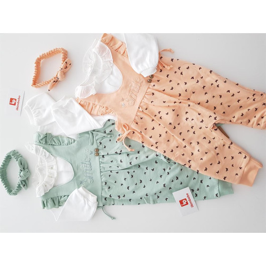 Butterfly Overalls Set