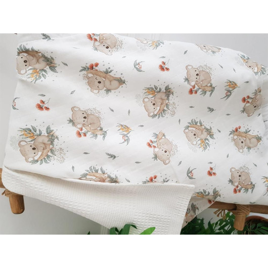 Koala Double Layer Blanket 100X100