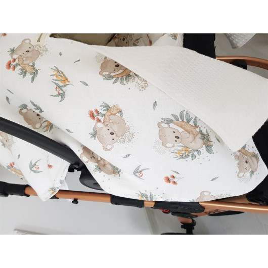 Koala Double Layer Stroller Cover Stroller Cushion