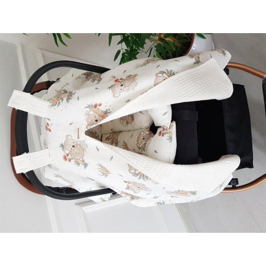 Koala Double Layer Stroller Cover Stroller Cushion