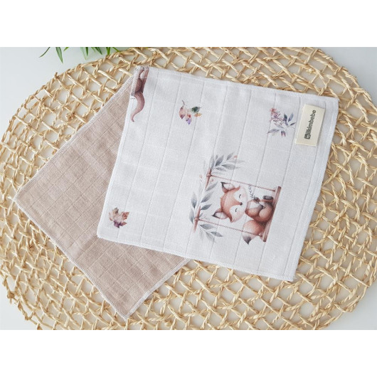 7Pcs Animal Print Newborn Baby Wipes Set