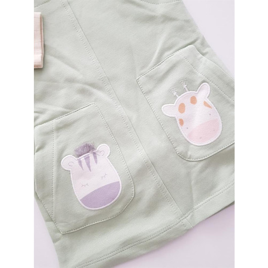 Cute Animals Overall Dress